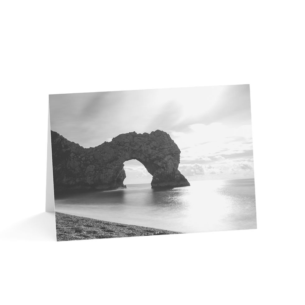 Thumbnail: Durdle Door, Dorset Coastal Scene | Greeting Cards - Pack of 1, 10, 30 or 50