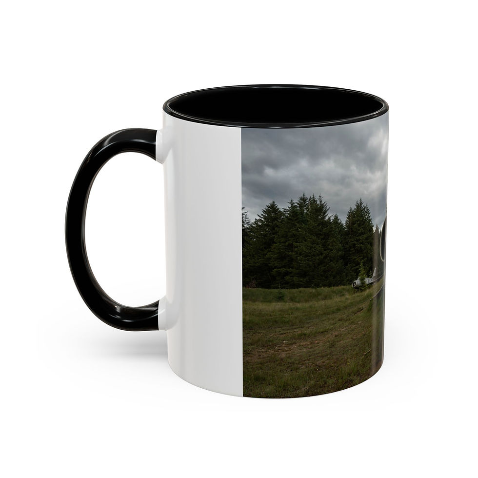 Thumbnail: Aviation Design Coffee Mug: Derelict Aeroplane