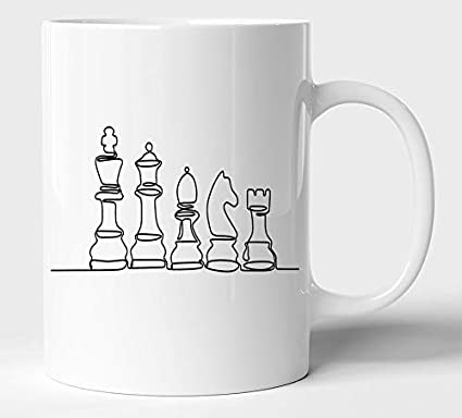 Chess Tea Cup