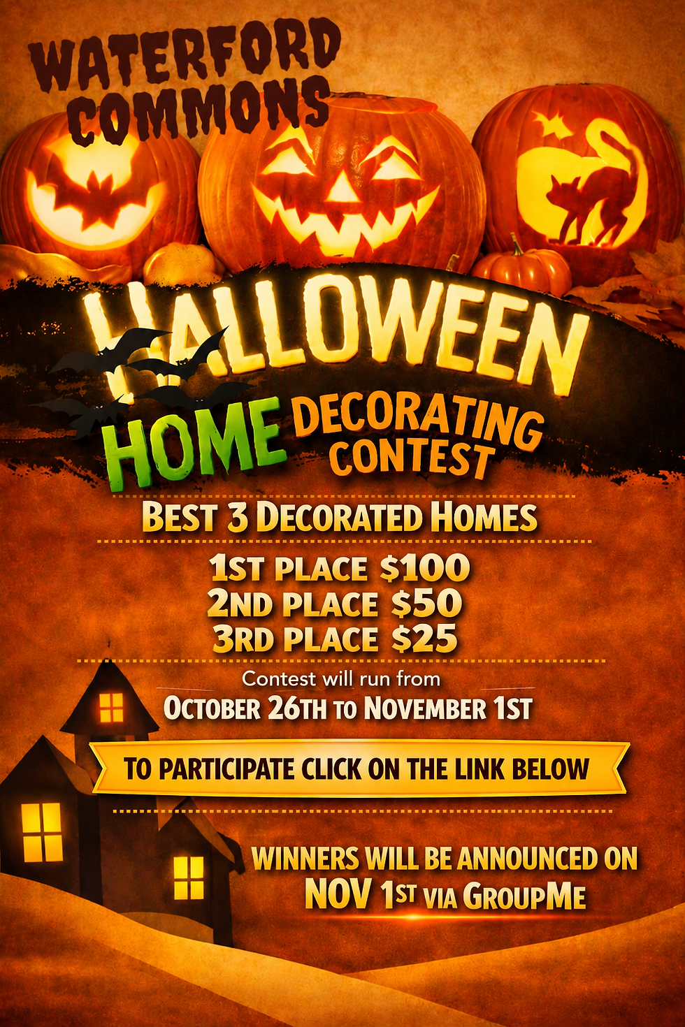 Halloween Home Decorating Contest