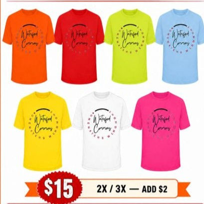 Purchase Your WC Color Block Party T-Shirt