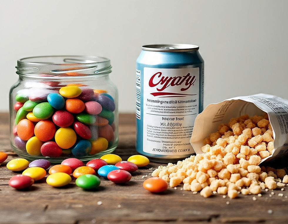 Açúcares nos Alimentos: Entendendo a Diferença Crucial entre Açúcares Totais e Açúcares Adicionados