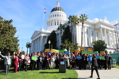 Private College Students and Leaders Advocate for State Investments to the Cal Grant Program
