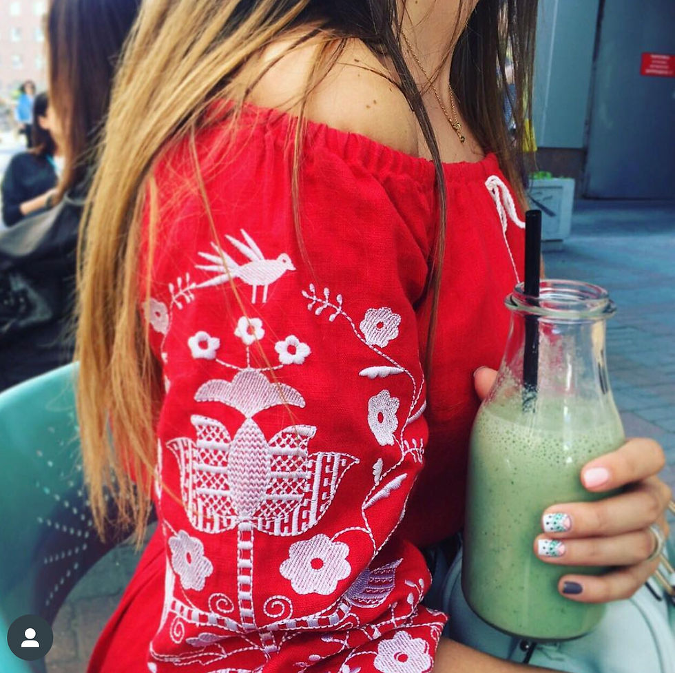 Прев'ю: Сукня коротка Дерево життя на плечі