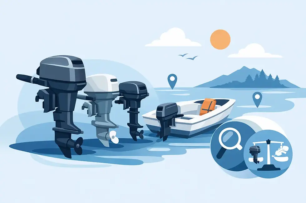 How to Select Portable Outboard Motors Wisely