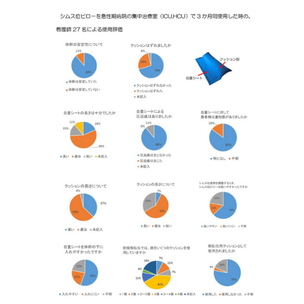 サムネイル： シムス位・側臥位兼用ピロー