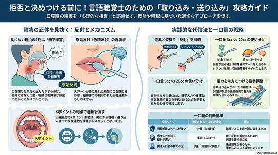 言語聴覚士：ChapterⅢ 診断　6．口腔　取り込み送り込み