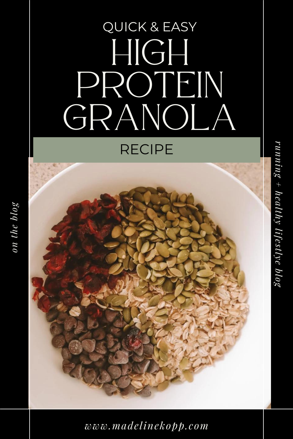 homemade protein granola bars