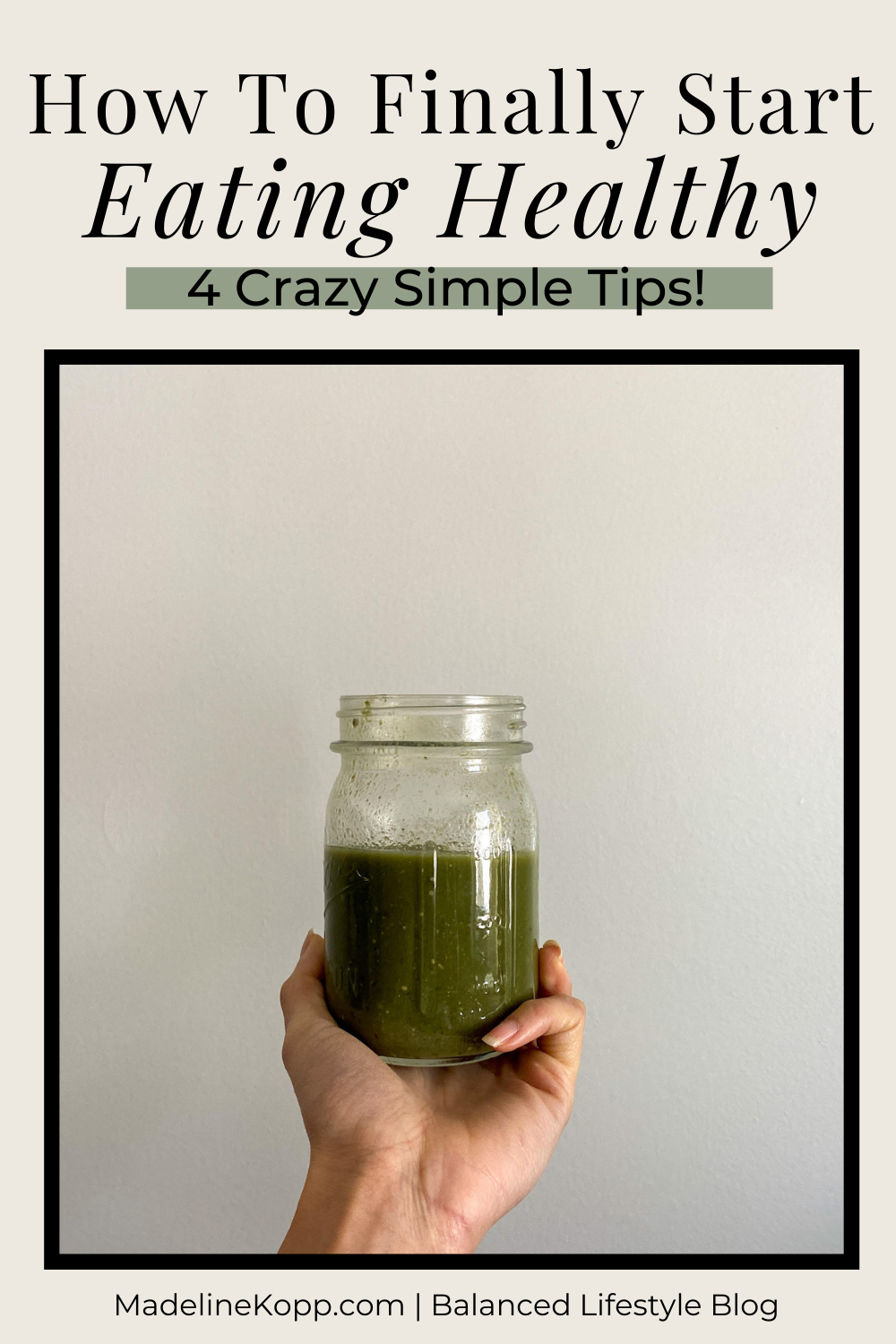 how to start eating healthy tips