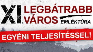 Egyénileg teljesíthető az eredeti, vármegyés Legbátrabb Város Emléktúra (Képes visszaemlékezés)