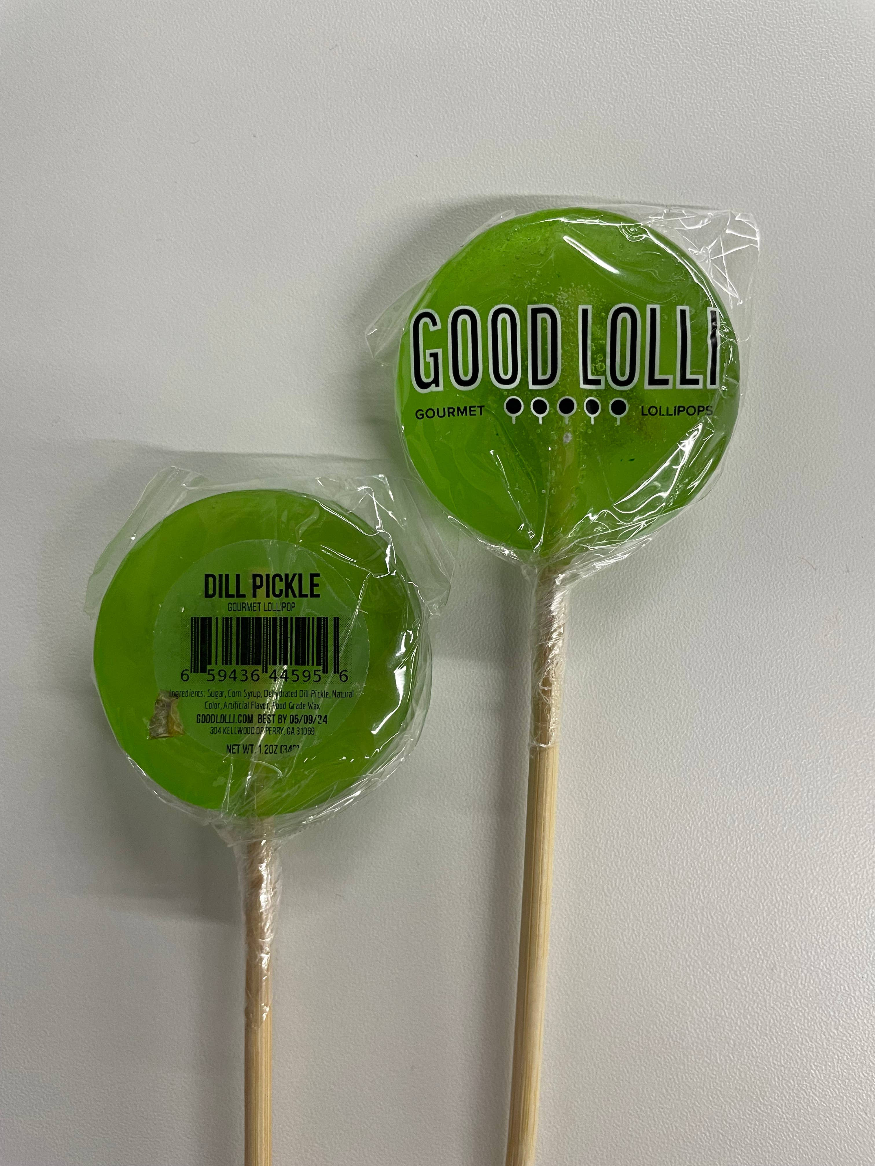 DILL PICKLE ROUND LOLLIPOP