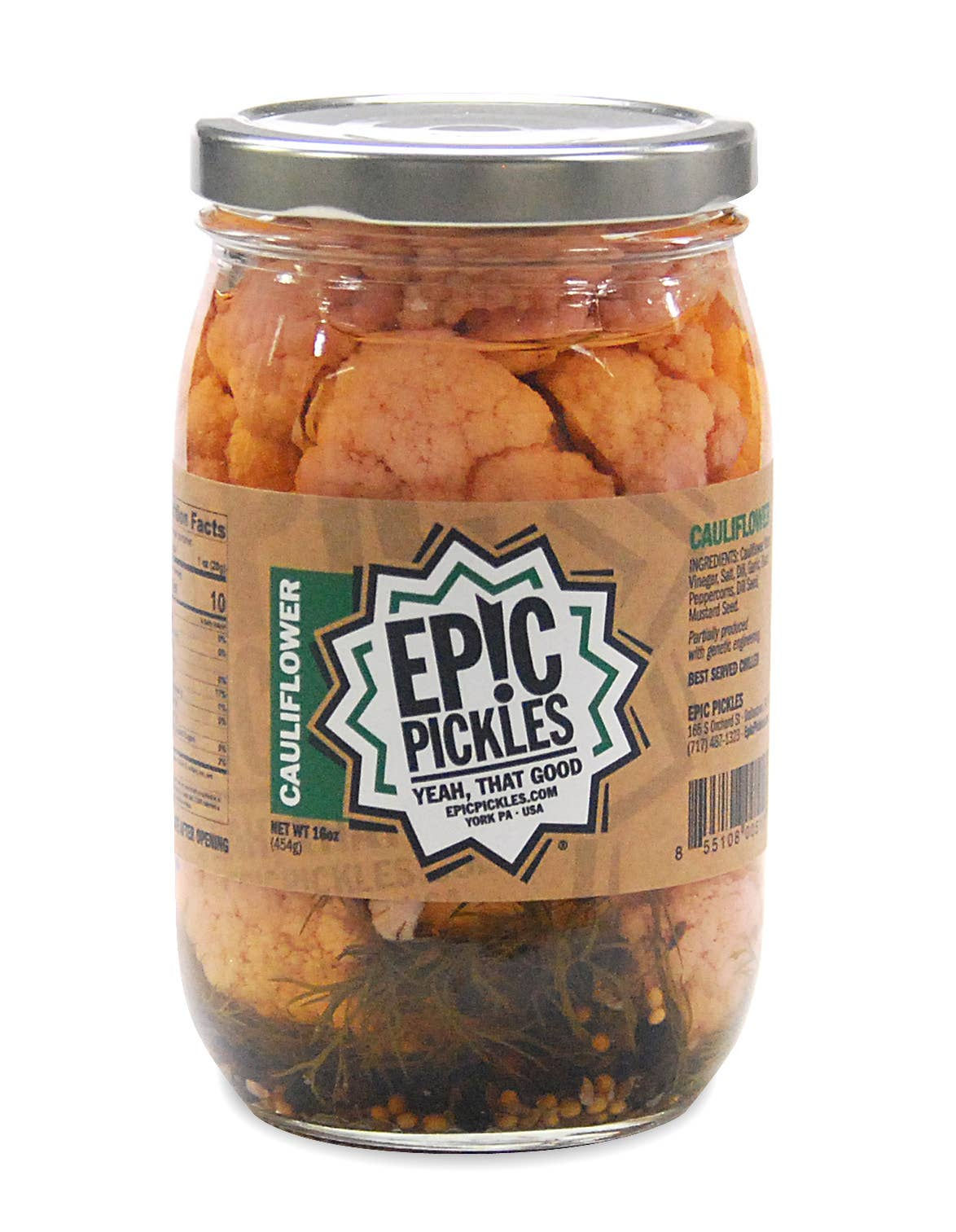 Epic Pickled Cauliflower
