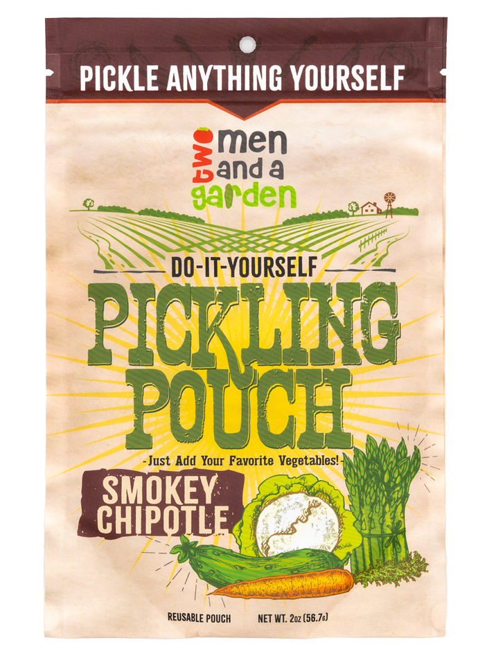 Two Men and a Garden Smokey Chipotle - Pickling Pouch Kit