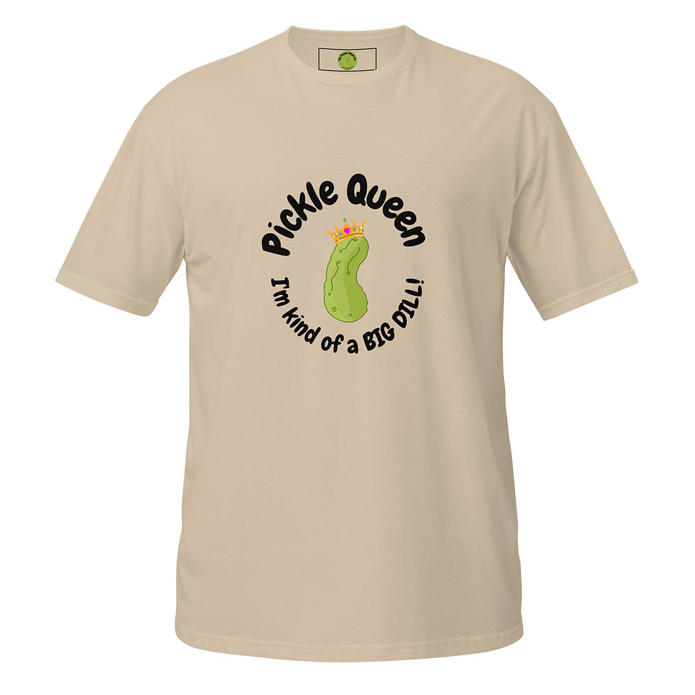 Thumbnail: The Pickle Fetish Co. Pickle Queen Short-Sleeve Unisex T-Shirt