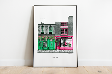 Liverpool Art Print | Liverpool Illustration | Liverpool City Art | Architectural Art Print | Liverpool Architecture | Scouse Gift