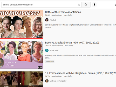 COMPARANDO A JANE AUSTEN