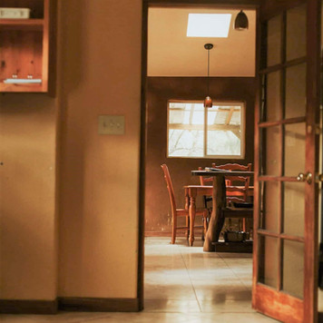 Entrance to the dining area
