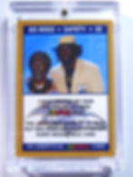 ed reed custom relic card back