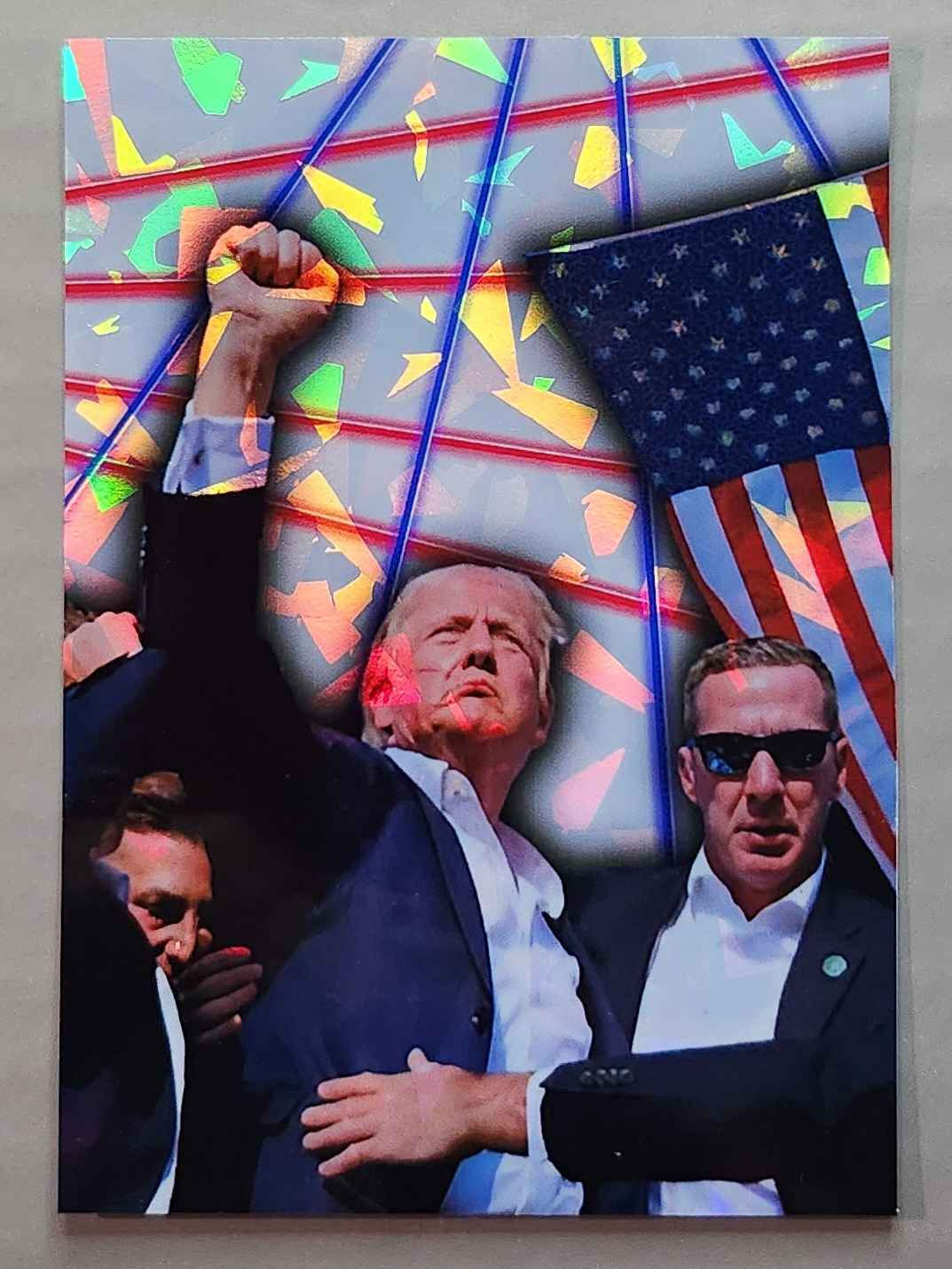 Trump Atomic Laser Custom Card