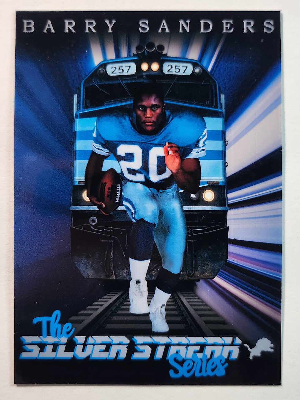 Thumbnail: Barry Sanders 87 Custom Novelty Card