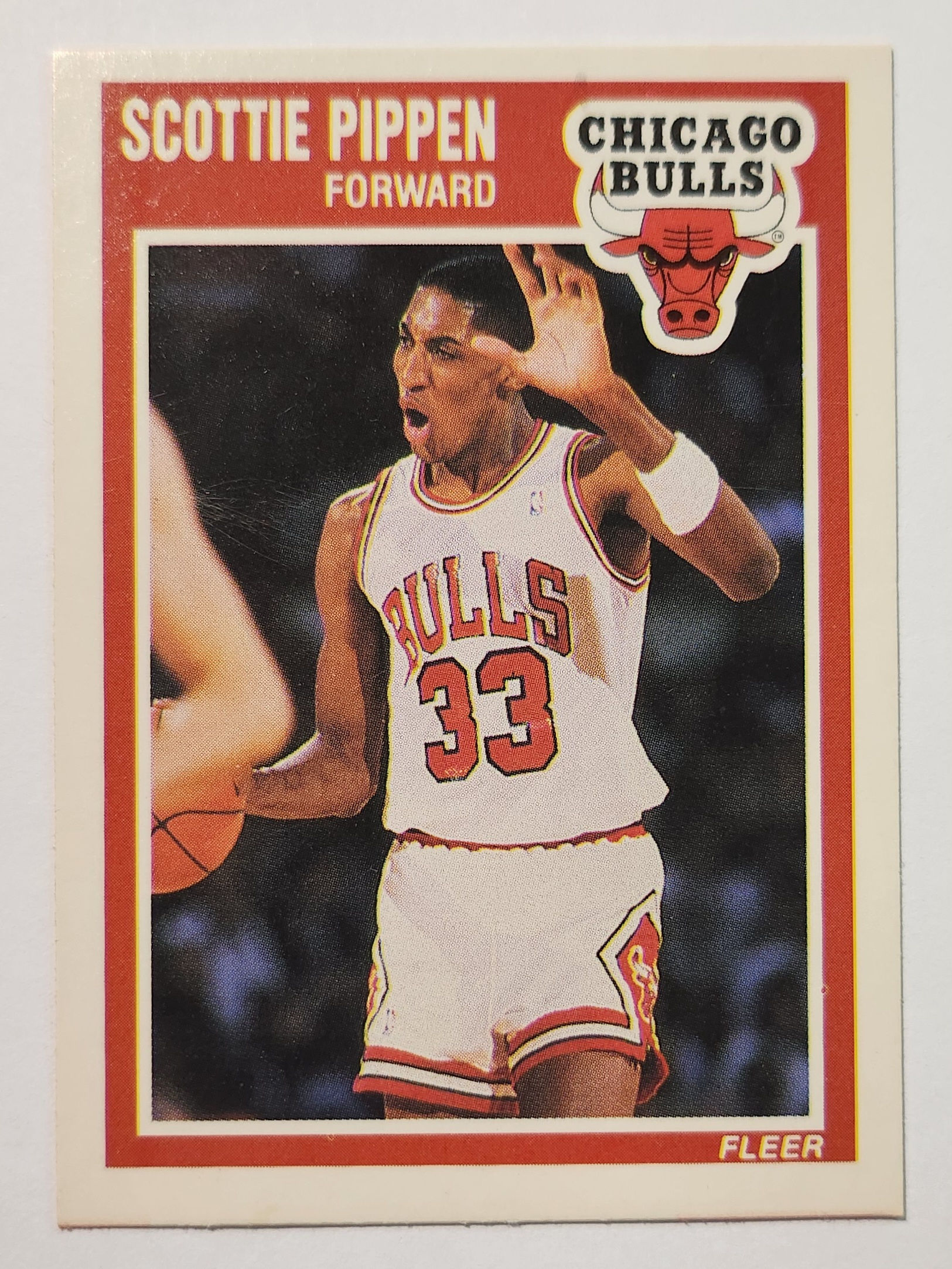 Scottie Pippen 1989-90 Fleer #23 Bulls