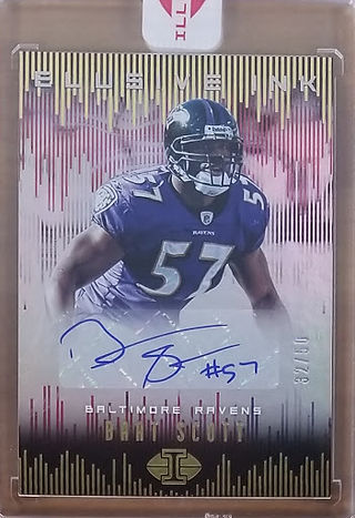 Bart Scott Elusive Ink Auto /50