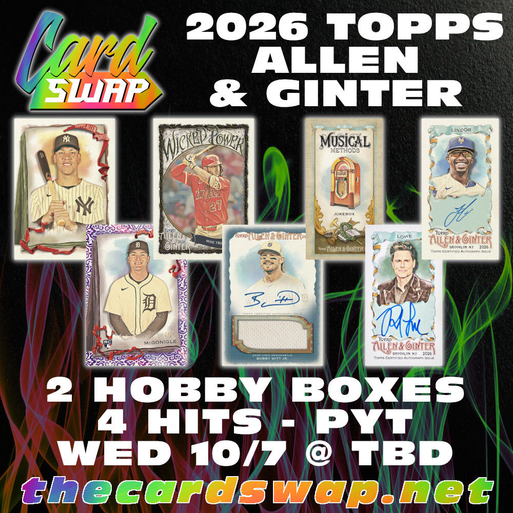 2026 ALLEN & GINTER 2-BOX BREAK - PICK YOUR TEAM - 4 HITS