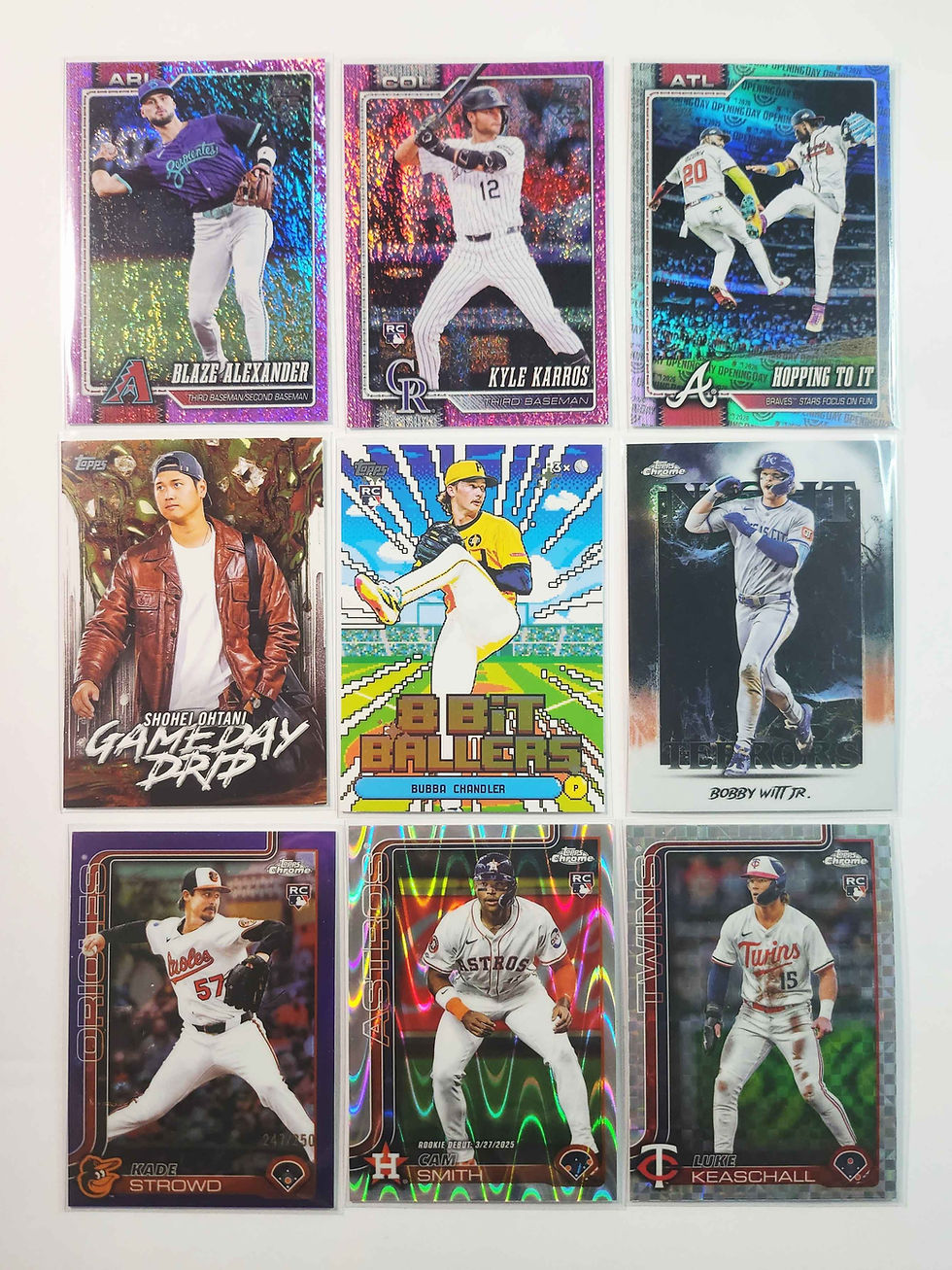 topps celebration and chrome update highlights ohtani
