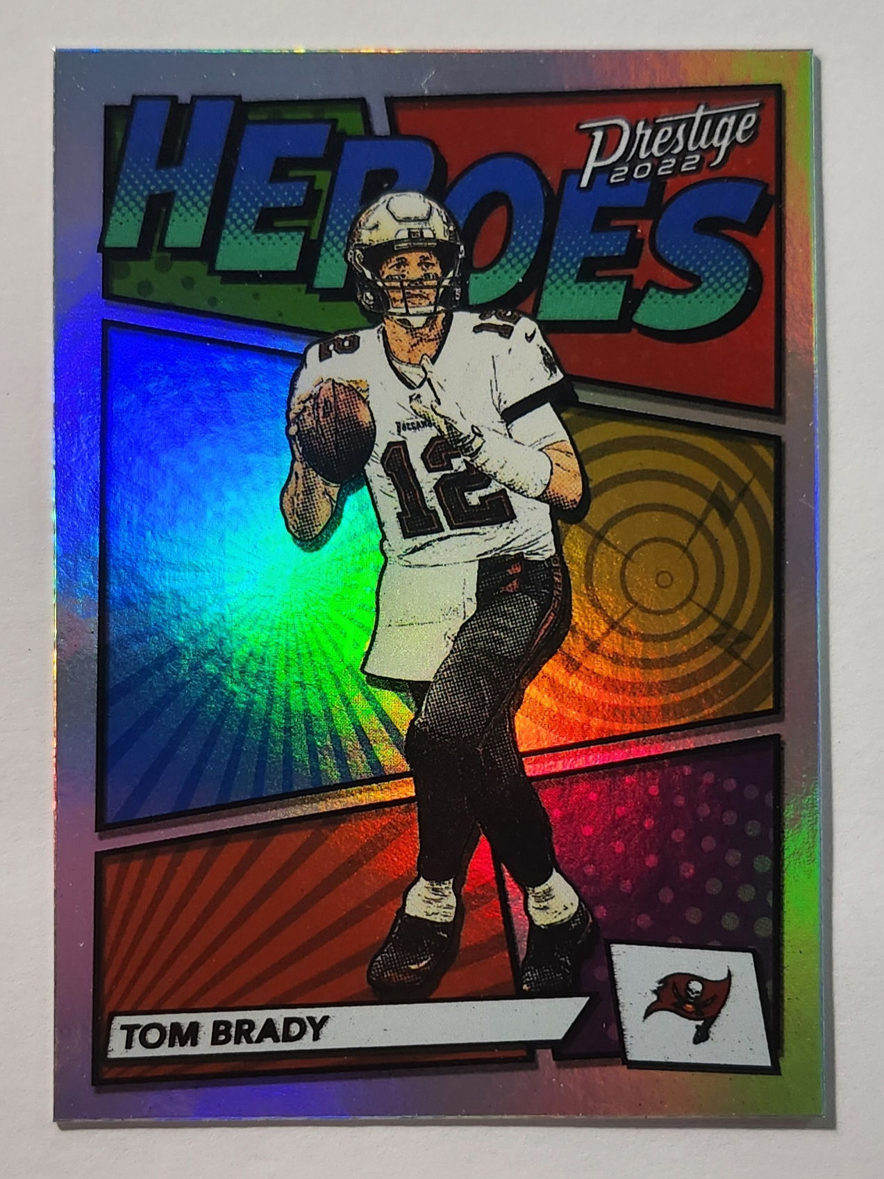 Tom Brady 2022 Panini Prestige Heroes #H-15 Bucs Pats