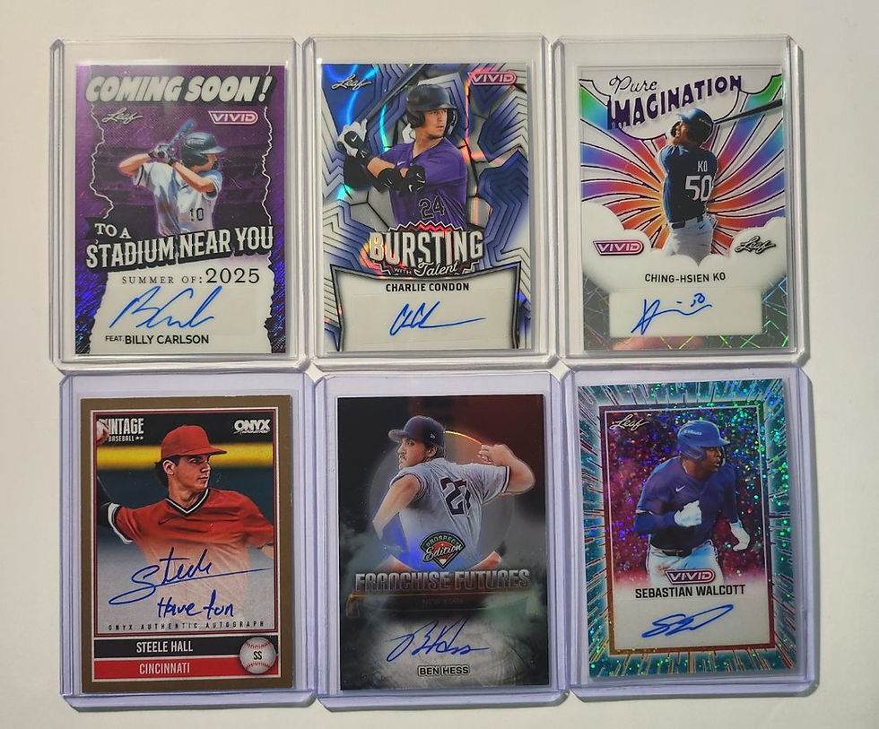 leaf vivid and onyx vintage autos