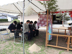 西区中島町 H様邸の地鎮祭を執り行いました！