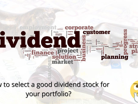 How to select top stocks for dividends for your portfolio? 🚀