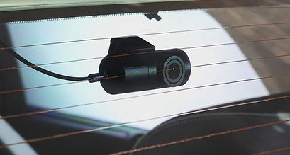 Rear dash cam install