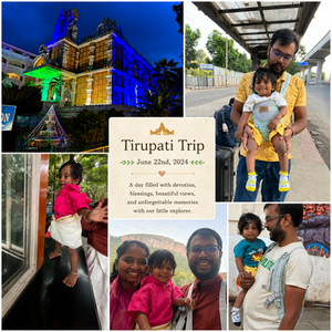🛕 Our Blessed Trip to Tirupati