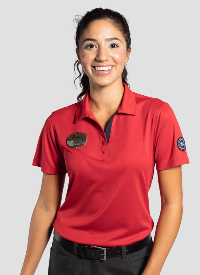 Female Polo - Red or Blue