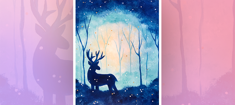 Oh Deer, Winter's Near - $15