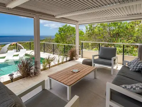 Pergola for pool area