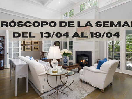Horóscopo del 13 al 19 de abril de 2026