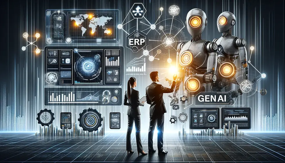 Gen-AI and ERP - Cloobot AI