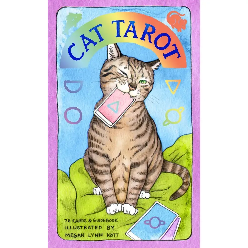 Cat Tarot Cards Deck with Guidebook