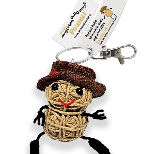 Peanut | String Doll Gang®️ Keychain/Keyring | Faith Factory