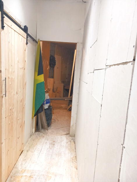 Hallway renovation in progress.jpg