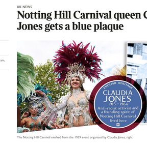TAOBQ Request English Heritage Change The Erroneous Wording On Claudia Jones Plaque