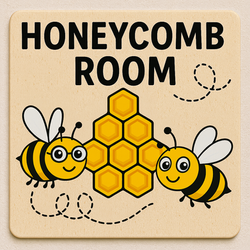 Honeycomb sign