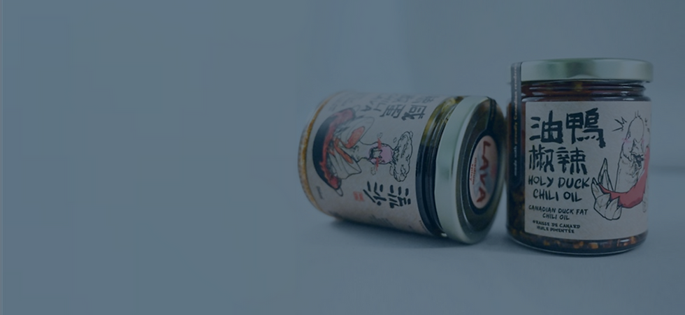 2 Jars of printing label for Vancouver company