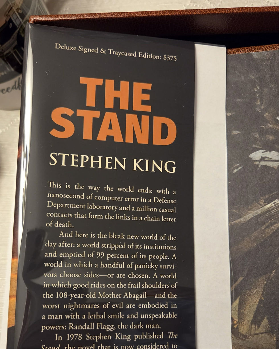 Stephen King The Stand Cemetary Dance Artist Signed Edition #211