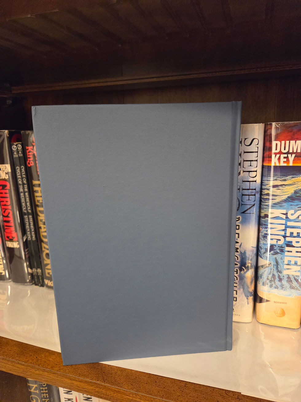 Thumbnail: Rocky Wood Stephen King CD Uncollected Unpublished 1st Edition back of book in fine condition