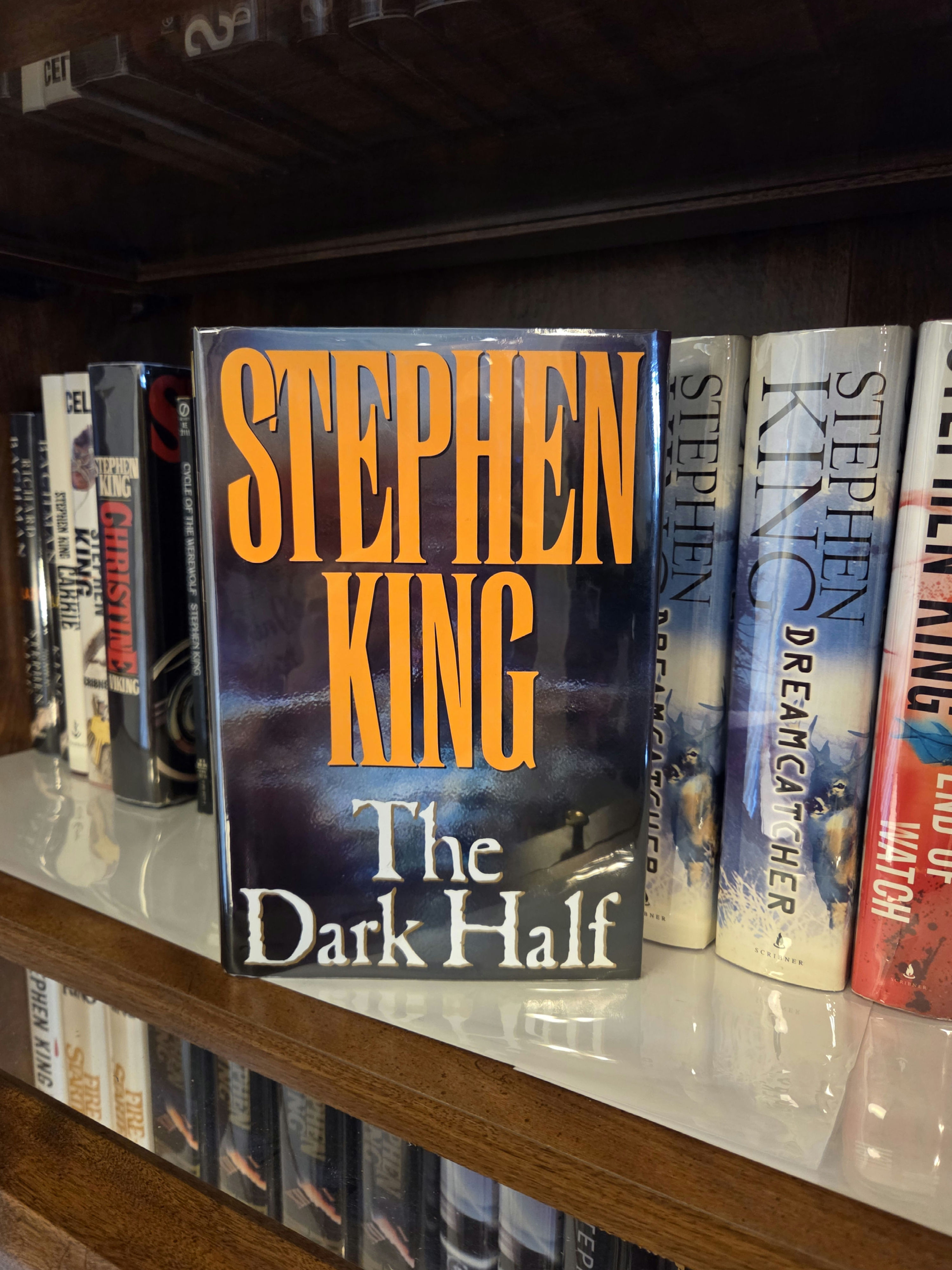 Stephen King The Dark Half 1st Edition Front of Book