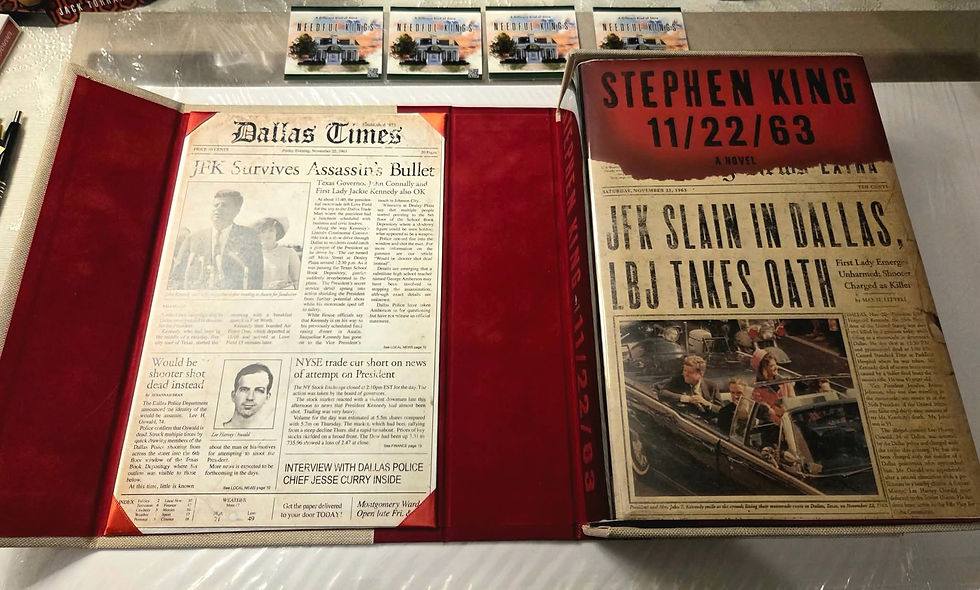 Thumbnail: Stephen King 11/22/63 1st Edition Signed