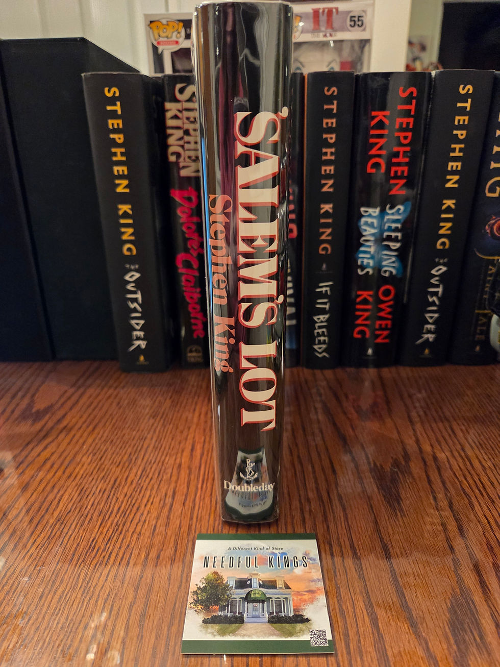Thumbnail: Stephen King Salem's Lot Doubleday Full Size Book Club Edition!
